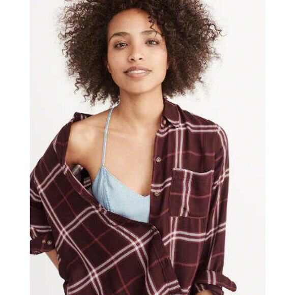 Abercrombie & Fitch Plaid Shirt | Small - Picture 1 of 6